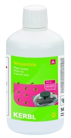 Kerbl Wespenfalle flüssig zur Verwendung im Wespenfänger VespaNo, 500 ml