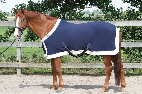 Harrys Horse Fleecedecke Prunkmodell mit Bauchlatz