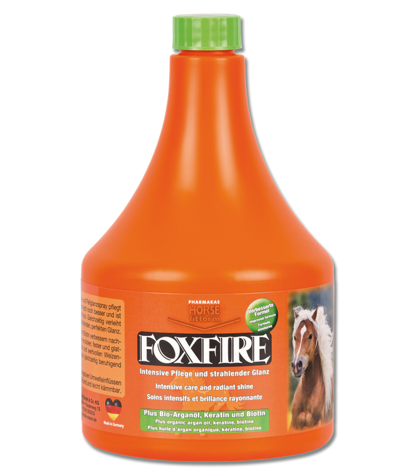 Foxfire Fellglanz - Haar - , Mähnen - und Schweifspray, 500 ml , mit Sprühkopf