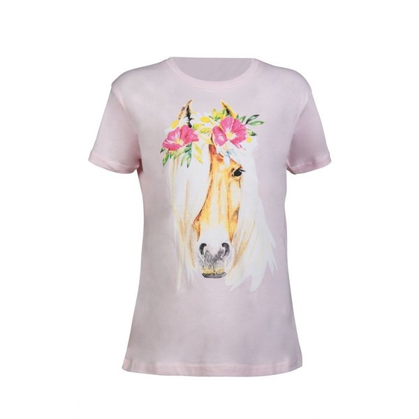 HKM Kinder T-Shirt -Flower Horse-