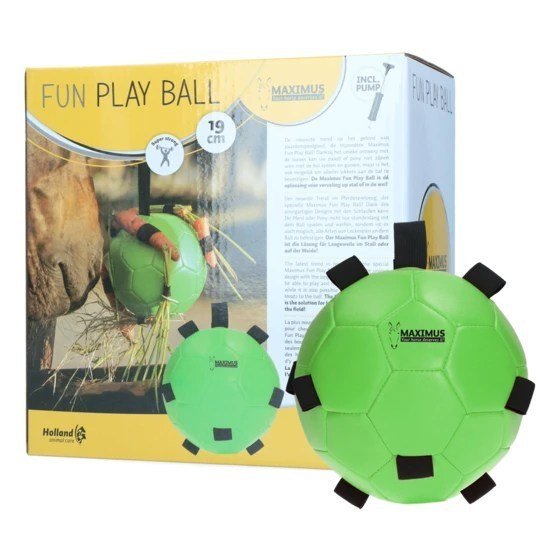 Spielball / Möhrenball  Maximus inklusive Pumpe